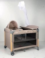 سرير مشترك و محبس 4 في 1 - بناموسية والعاب