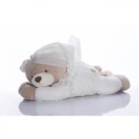 حامل مناديل دب - بيج