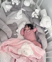 ظفيرة رمادي مع دبدوب