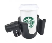 حامل جوال وكوب يتصل بعربية الطفل