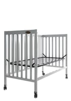 سرير حضانة Elphybaby للأطفال لون رمادي