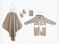 طقم اربع قطع (روب-منشفة- فوطة- سليبر)