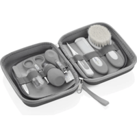 طقم عناية بالطفل - رمادي