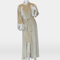 روب استقبال مخمل من قطعتين