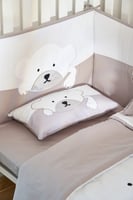 طقم سرير أطفال مكون من 6 قطع