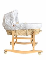 قاعدة هزاز كفرات خشب لمهد مواليد