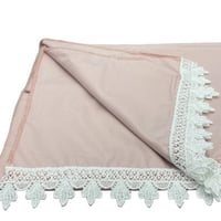 طرحة أستقبال مزينه بدانتيل