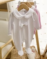 أفرول لون ابيض قطن تركي براند بيبي دول