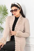 فروة شتوية بفتحة جانبية