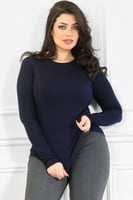 توب قطن بأكمام طويلة