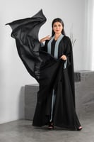 عباية قماش كريب ناعم