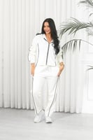 ترنج شتوي سحاب رياضي مع قبعة