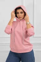 هودي بأكمام طويلة وقبعة