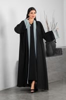 عباية قماش كريب ناعم