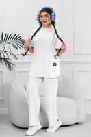 ترنج نسائي كاجوال طبي قطعتين