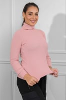 هاينك نسائي بياقة عالية وأكمام طويلة