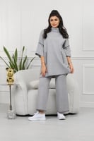 ترنج شتوي كاجوال هاينك بأمام متوسطة الطول