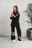 ترنج شتوي مورد بأكمام متوسطة الطول