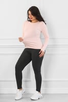 توب قطن بأكمام طويلة