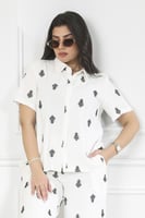 طقم منسق نسائي من قطعتين