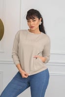 سويت شيرت بأكمام طويلة