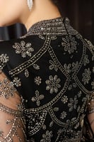 فستان سهرة شك بأكمام شيفون