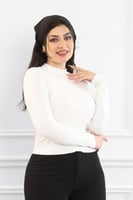 هاينك نسائي بأكمام طويلة