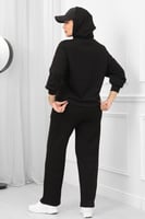 ترنج شتوي كاجوال هودي مع بنطال