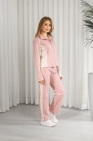 ترنج شتوي سحاب لونين بأكمام طويلة