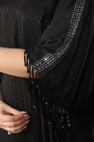 فستان سهرة بكسرات