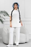 ترنج نسائي كاجوال طبي قطعتين