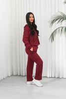 ترنج شتوي سحاب رياضي مع قبعة