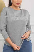 سويت شيرت بأكمام طويلة