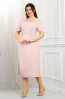 فستان سهرة بطول متوسط