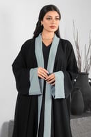 عباية قماش كريب ناعم