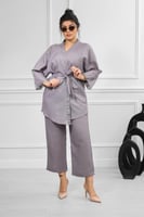 طقم منسق فضفاض كاجوال