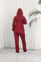 ترنج شتوي سحاب رياضي مع قبعة