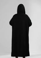 فروة شتوية بأكمام مضغوطة