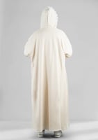 فروة شتوية بأكمام مضغوطة