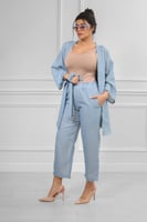 طقم منسق فضفاض كاجوال