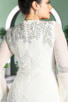 فستان سهرة طويل ستراس