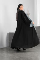 عباية قماش كريب ناعم