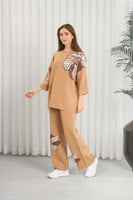 ترنج شتوي مورد بأكمام متوسطة الطول