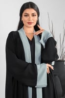 عباية قماش كريب ناعم