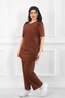 ترنج نسائي كاجوال طبي قطعتين