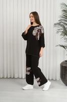 ترنج شتوي مورد بأكمام متوسطة الطول