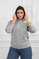 هودي بأكمام طويلة وقبعة