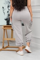 بنطال كاجوال نسائي كارجو بجيوب جانبية