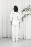 ترنج شتوي سحاب رياضي مع قبعة