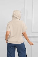 هودي بجيب امامي وقبعة